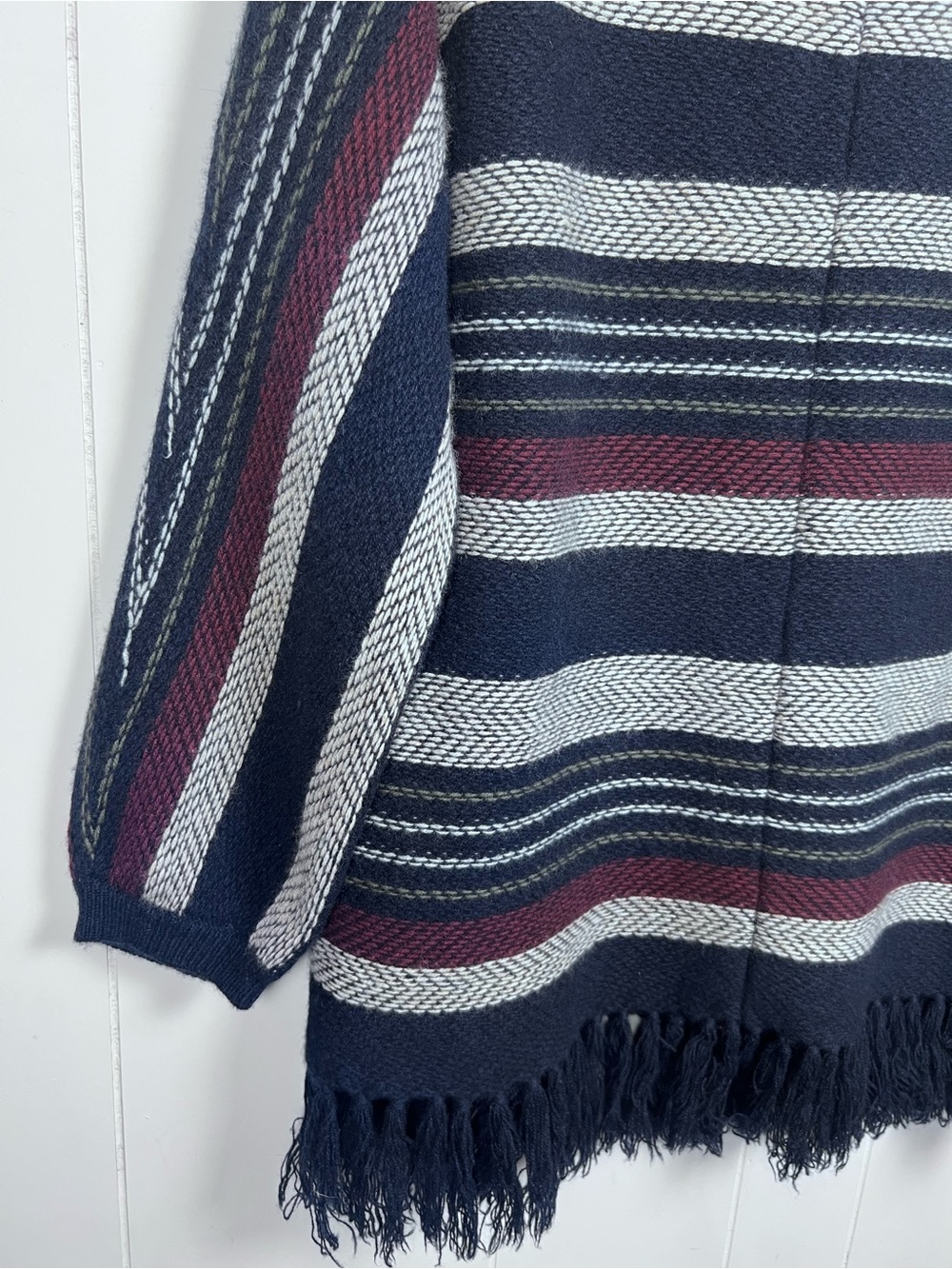 Faherty Wool Cashmere Denver Cardigan Coastal Boho Artsy XS/S - Picture 11 of 16